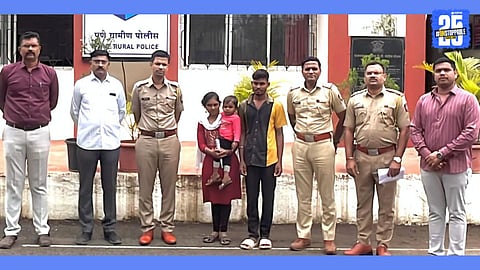 ayush and mother kajal padghan