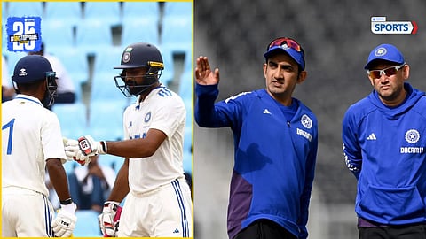 Abhimanyu Easwaran and N Jagadeesan showed grit with crucial knocks for India A against Australia A.