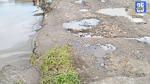 “Villagers of Malevadi and Dighol in Jamkhed taluka await relief as poor connectivity leaves them isolated.”