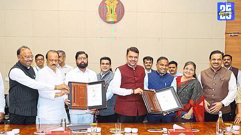 MoU signed in presence of CM for world-class tourism project at Koradi, boosting Nagpur’s global tourism potential.”
