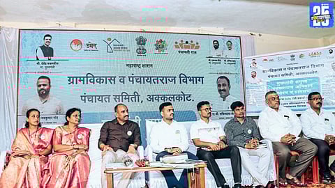 Samruddha Panchayatraj’ initiative begins in Solapur district villages with leaders’ active participation.