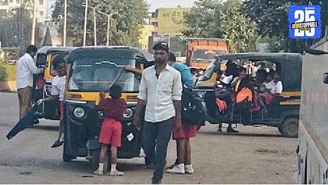 "Unsafe Student Transport: Rickshaw Drivers Ignoring Rules"