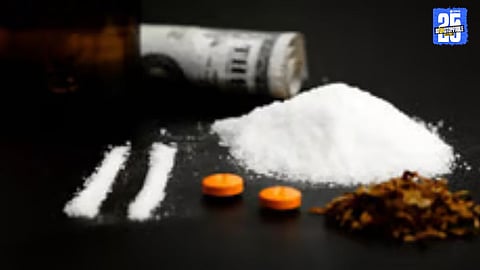 Police seize cocaine-like narcotic substance in Yewati village, Mohol taluka; two accused booked and detained.