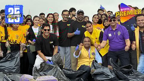 'मेगा क्लिन अप ड्राइव्ह'मध्ये वडापाव’ टीमचा सहभाग 