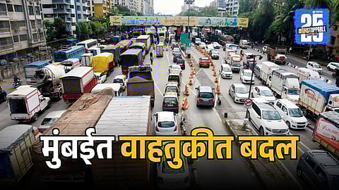 Mumbai Traffic Route Change