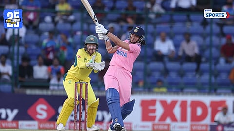 Smriti Mandhana fastest ODI fifty against Australia