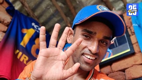 Govind Surya, known as the "Digital Beggar," shows QR codes on YouTube live streams, receiving thousands of micro-donations from viewers.