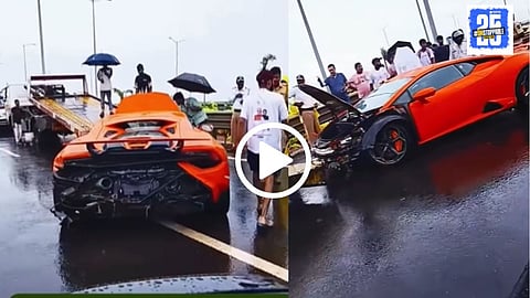 Lamborghini Car Accident