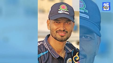 Nitin Bawle celebrates his national cricket team selection after overcoming injury struggles.