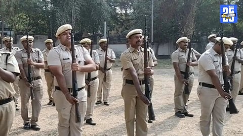 Youth preparing for UP Home Guard recruitment physical test as government announces 44,000 vacancies.