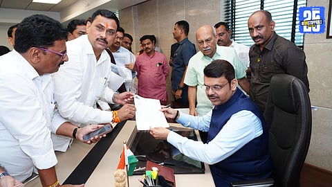 mla narayan kuche and cm devendra fadnavis