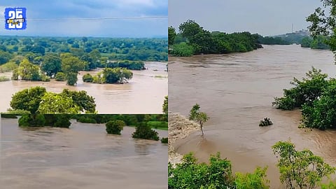 Manjara and Sindphana Rivers Overflow
