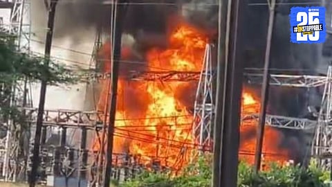 Substation Fire 