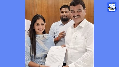 mla sanjana jadhav and dattatray bharane