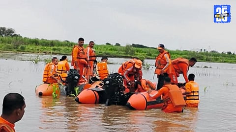 NDRF Aids Flood-Hit Giraf Settlement in Karjat