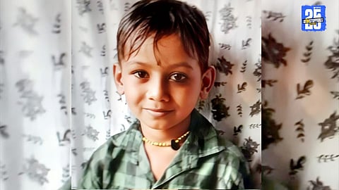 Tragic scene in Kumset: Villagers mourn after a 7-year-old boy was killed in a leopard attack.