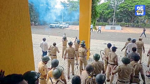 Nandurbar police action