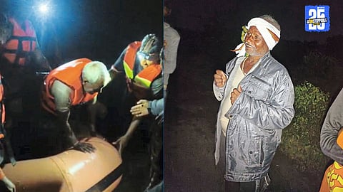 Flood Survivor in Kevad Clings to Tree for 14 Hours;