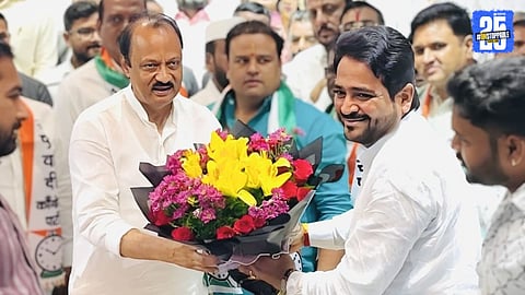ajit pawar and rohan survase patil