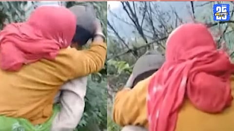 Son-in-Law Carries Elderly Woman 5 Km to Pune Hospital