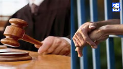 "Otur man sentenced to life for murdering his wife using petrol; court also imposes ₹50,000 fine."