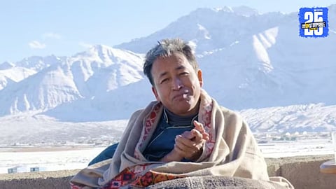 Police detain activist Sonam Wangchuk in Leh after Ladakh statehood protests turned violent, leaving four people dead.