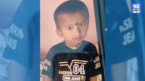 "Heartbreaking incident: 2-year-old child missing, feared washed away in drain near his home."