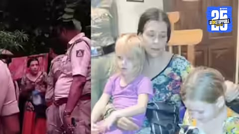 Russian Woman Gokarna