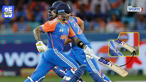 Sachin’s Handwritten Message on Surya’s Bat Ahead of IND vs PAK Title Clash