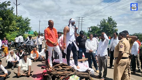 Hingoli Farmer Protest