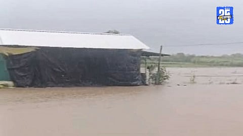 Floodwaters inundate farms, homes, and commercial areas in Kopargaon Taluka, with 40 houses damaged in Khadki.