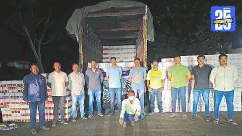 Kolhapur Liquor Seized