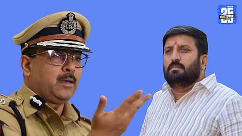 police commissioner amitesh kumar, gangstar nilesh ghaywal