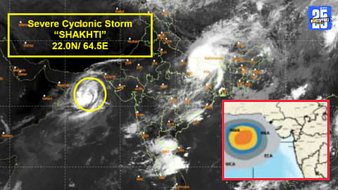 Cyclone Shakti Heads Toward Gujarat IMD Predicts Reduced Intensity