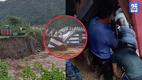  Darjeeling Floods Six Killed as Iron Bridge Collapses Amid Torrential Rains