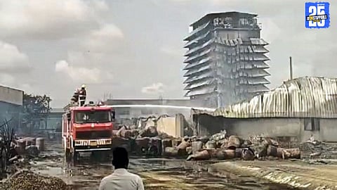 Chemical Factory Fire Brought Under Control After 24 Hours; 30 Fire Tenders Used