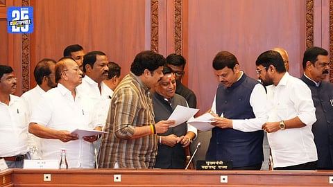 mla raju patil and cm devendra fadnavis
