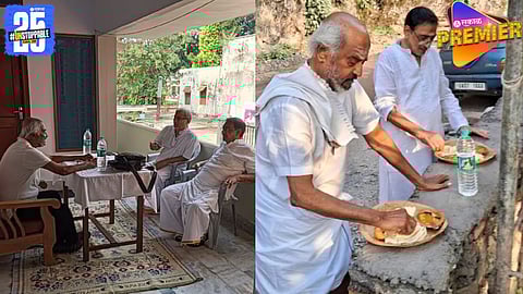 Rajinikanth’s Roadside Meal Photo Goes Viral
