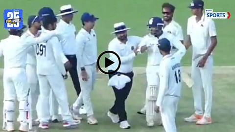 Prithvi Shaw loses his cool after scoring 181, clashes with Musheer Khan during domestic match.