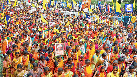 Nanded Protest