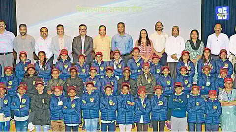 Pune Zilla Parishad Students
