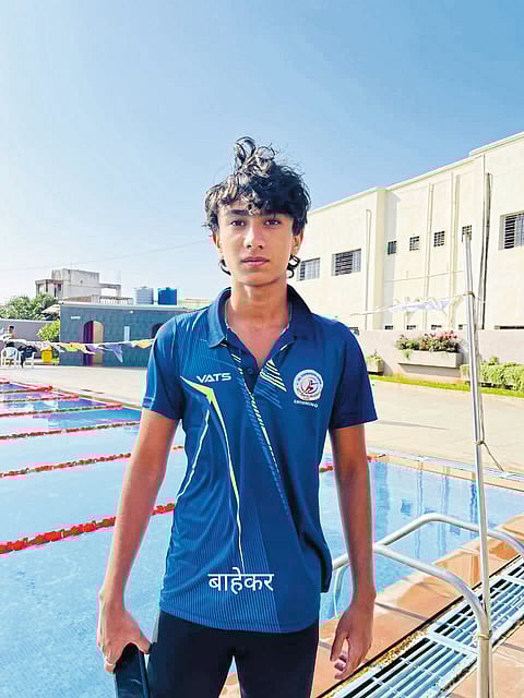जलतरण राज्य स्पर्धेसाठी सुहानी काळभोर हिची निवड