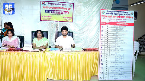 Deglur Nagarparishad reservation draw