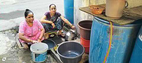 दिवाळीच्या तोंडावर दापोडी भागात पाणी टंचाई