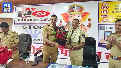 Police Inspector sunil jadhav
