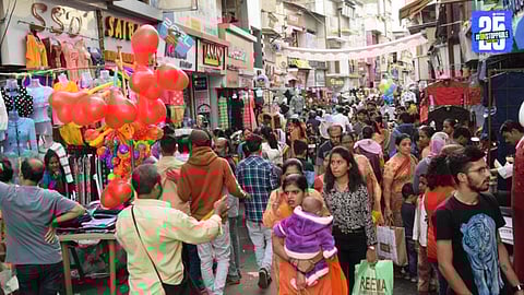 diwali crowd in pune