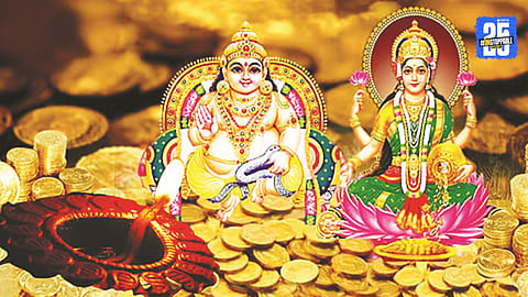 Devotees preparing for Lakshmi Puja on October 21, following Dharmashastra guidance for the auspicious muhurat.