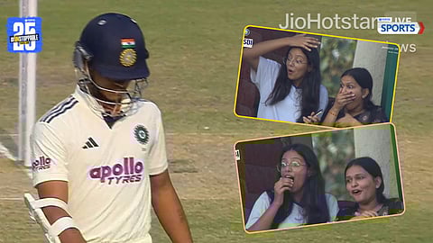 IND vs WI 2nd Test: Yashasvi Jaiswal Out for 8 Runs, Girls in Stands Left Disappointed