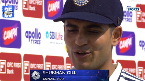 Shubman Gill reacts after India’s Test series win over West Indies, eyeing Mission Australia next.