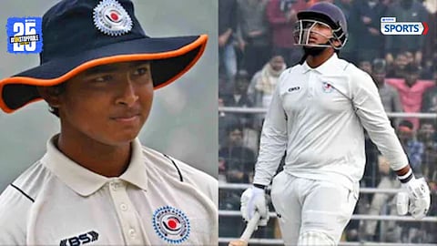 Vaibhav Suryavanshi’s explosive batting at a strike rate of 280 in his first Ranji match as vice-captain.